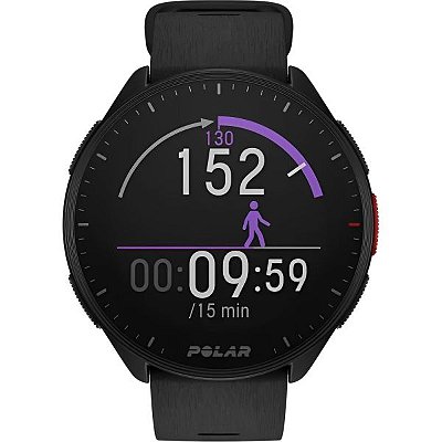 Relógio Smartwatch Polar Pacer S-L - Night Black