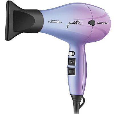 Secador de Cabelo Mondial By Juliette SCP-JU-03 2000 W 110v - Rosa/Azul