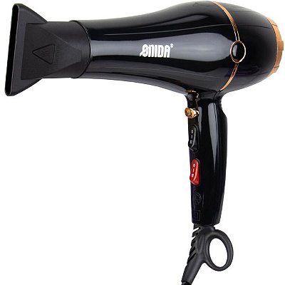 Secador de Cabelo Onida ON-079 5200 W 110v - Preto