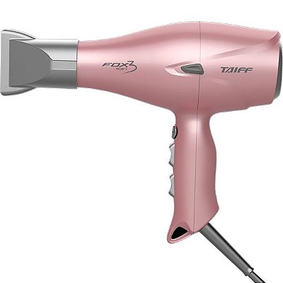 Secador de Cabelo Taiff Profissional Fox Ion 3 2200 W 110v - Soft Rose
