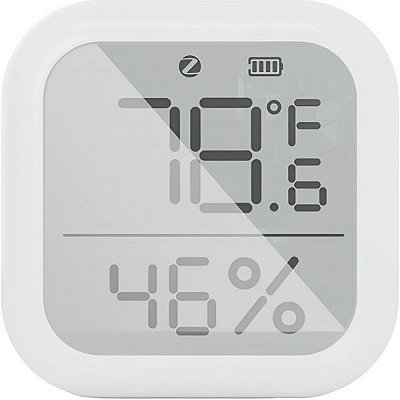 Sensor de Temperatura e Umidade Moes ZSS-KB-TH-LF - Branco