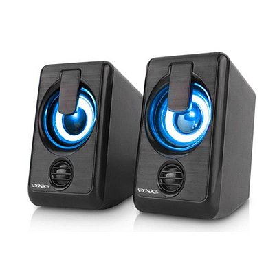 Speaker Satellite AS-2301 Gamer para PC 2.0 - Preto