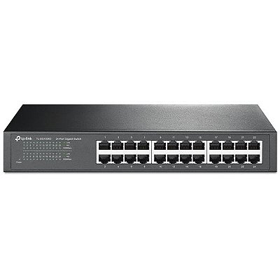 Switch Ethernet TP-Link TL-SG1024D 24 Portas 10/100/1000 Mbps