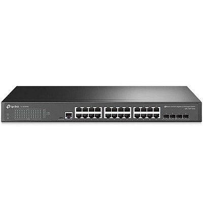 Switch Gerenciável TP-Link TL-SG3428 de 24 Portas 10/100/1000Mbps