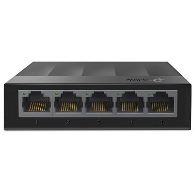 Switch para Escritorio TP-link LS1005G de 5 Portas 10/100/1000 Mbps