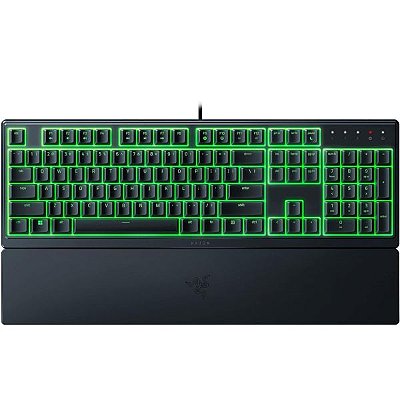 Teclado Gamer Razer Ornata V3 X Low Profile RGB USB - Preto (Inglês) (RZ03-04470200-R3U1)