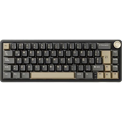 Teclado Mecânico Royal Kludge R65 65% RGB USB-C Switch Chartreuse - Phantom (Espanhol)