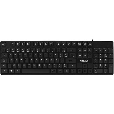 Teclado Satellite AK-921 USB - Preto (Português)