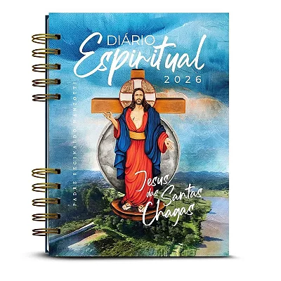 Diário Espiritual 2026 Padre Reginaldo Manzotti Capa Terra Prometida