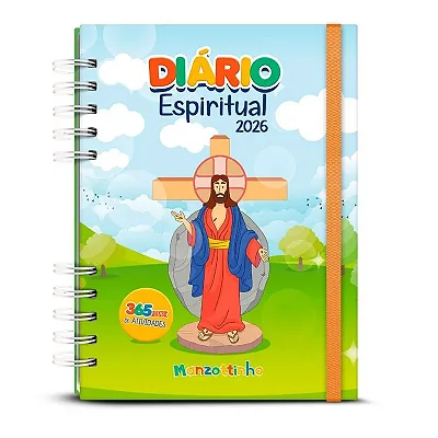 Diário Espiritual Infantil 2026 Turma do Manzottinho