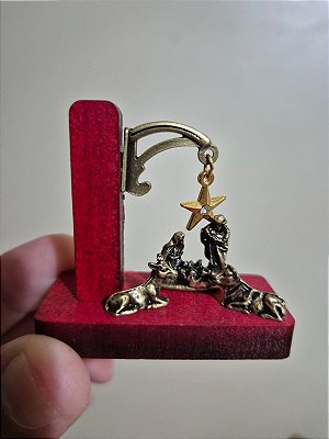 Mini Presépio Vermelho
