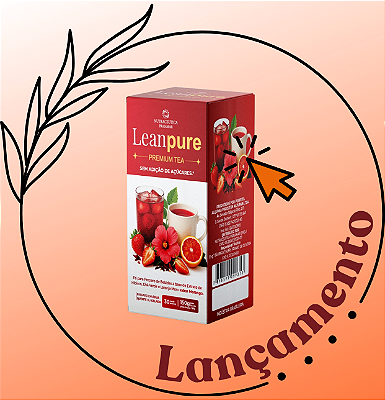 Leanpure Premium Tea - 150g Sabor Morango