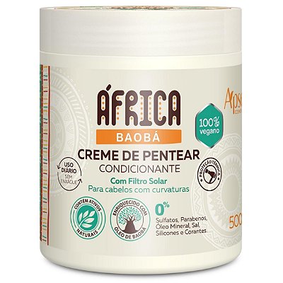 Creme de Pentear Condicionante África Baoba Apice 500g