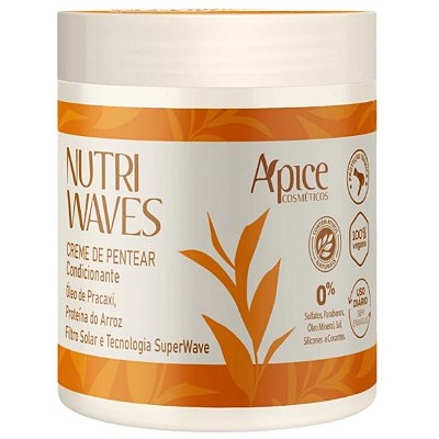 Creme De Pentear Nutri Waves 500g Apice