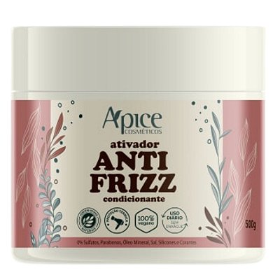 Ativador Anti Frizz No Poo Low Poo Apice Cosméticos 500g