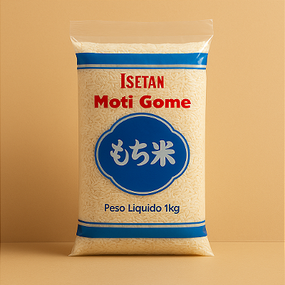 ARROZ Motigome Isetan 1kg - Arroz Moti Branco