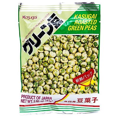 Salgadinho Japonês de Ervilha Com Wasabi - Japonesa Kasugai 73g