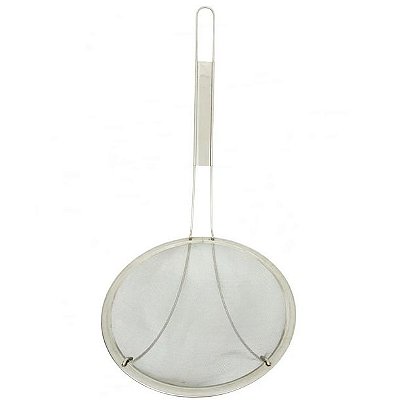 Escumadeira Grande Para Fritura - aço Inox - Vários Tamanhos