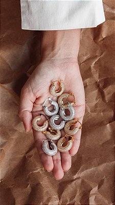 Brinco Argola Baby Shine