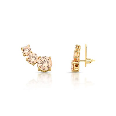 Brinco earcuff Bold Shine Champagne