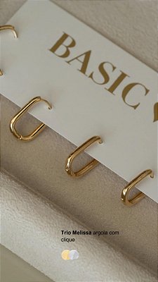 Brinco Mini Argola Melissa