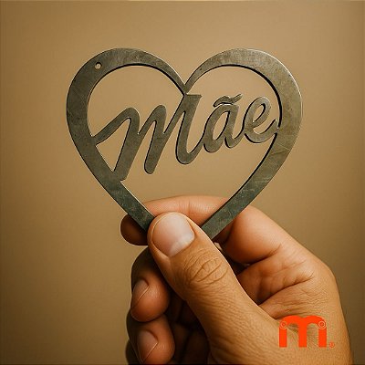 MOLDE Coração Mãe