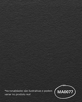 Feltro Liso PRETO 50X70CM - Santa Fé