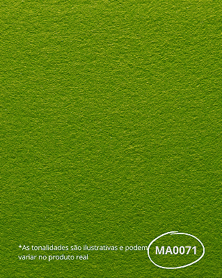 Feltro Liso VERDE MUSGO 50X70CM - Santa Fé