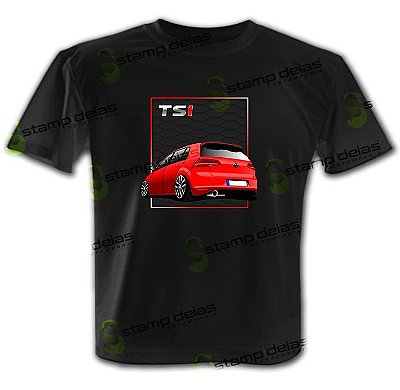 Camiseta Golf Tsi Traseira - Red