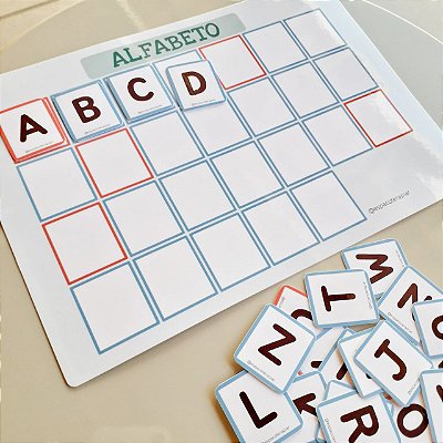 Jogo de Alfabetização- Roleta do Alfabeto 25 x 25 cm + Brinde surpresa para  trabalhar junto a roleta - Criativa Materiais Educativos - Livros de  Educação - Magazine Luiza