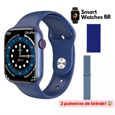 Relógio Smartwatch W28 Pro Série 8 Branco Booglee - Booglee - eletrônicos  para facilitar seu cotidiano e bem-estar