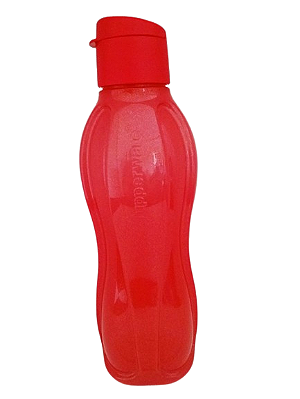Garrafa Tupperware® Eco Tupper® Plus Vermelho Glitter- 1l