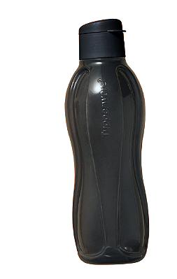 Garrafa Tupperware® Eco Tupper® Plus Preta - 1l