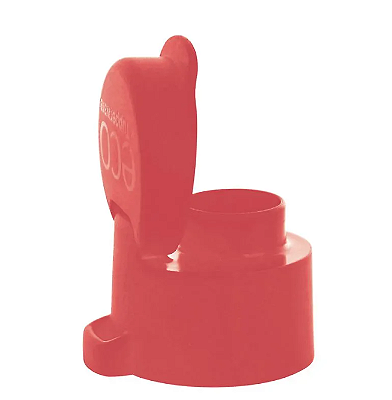 Tupperware® Tampa Flip Top para Eco Tupper® Plus 310ml/500ml Salmão