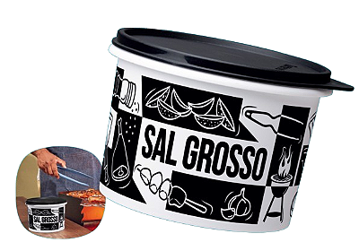 Tupperware® Tupper® Caixa Sal Grosso Pop Box - 1kg