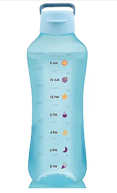 Tupperware® Garrafa Aquavibe™ Motivacional - 2l