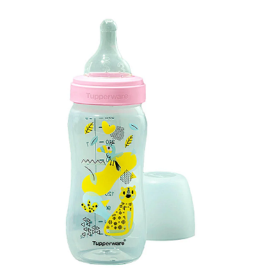 Tupperware® Mamadeira Mini Floresta Rosa - 270ml