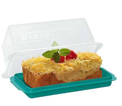 Tupperware® Porta Pão Mosaico Verde - 3l