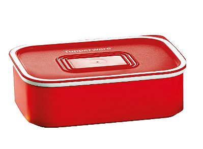 Tupperware® Baseline Retangular Vermelha Natal - 500ml