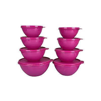 Tupperware® PDA Maravilhosas Rosa Glitter - 8 pçs