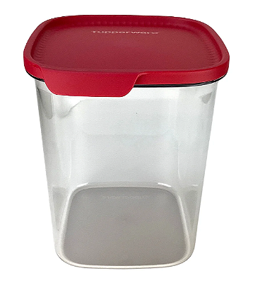 Tupperware® Ultra Clear Quadrado Paixão - 3.6l