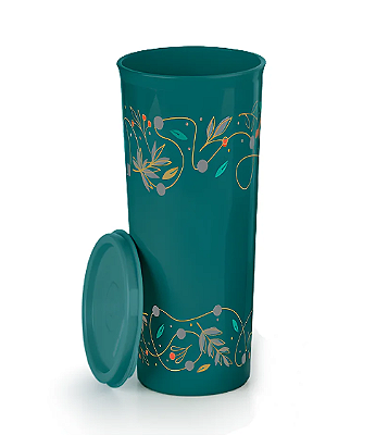Tupperware® Copo com Tampa Tempo de Celebrar - 470ml