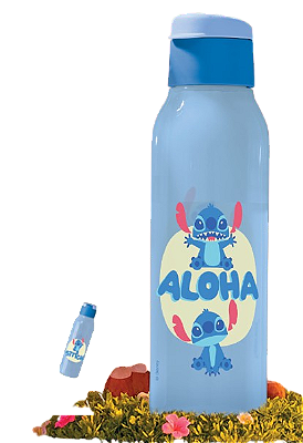 Tupperware® Garrafa Eco Tupper® Plus Stitch Ohana Azul – 750 ml