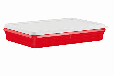 Tupperware® Refri Box II Plus Vermelho - 1.4l