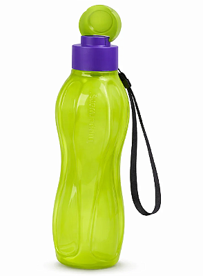 Garrafa Tupperware® Eco Tupper® Plus Verde Folha Fluo - 500ml
