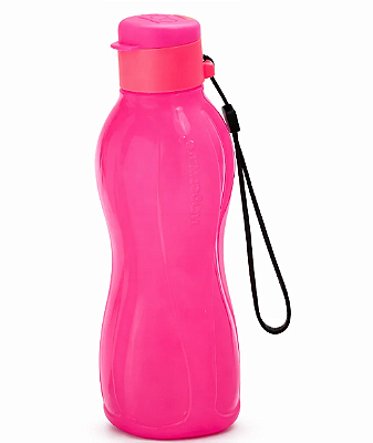 Garrafa Tupperware® Eco Tupper® Plus Rosa Fluo - 500ml