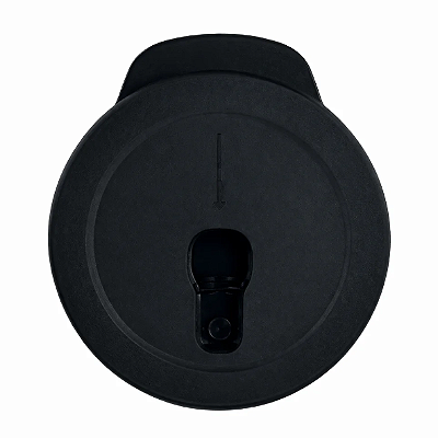 Tupperware® Tampa Preta Redonda com Válvula para Cristalwave® Geração II
