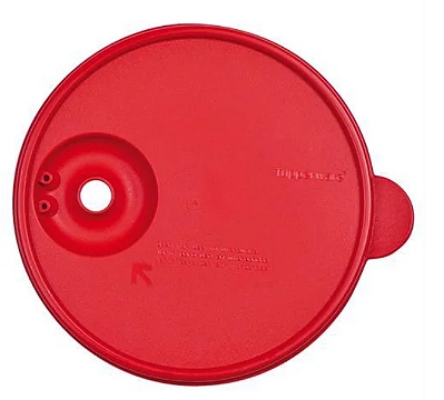 Tupperware® Tampa Vermelha Redonda para Cristalwave® Geração I
