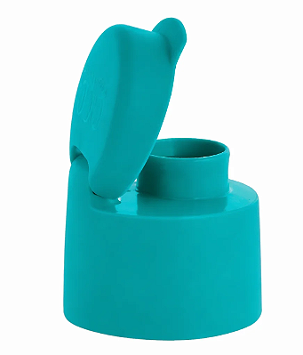 Tupperware® Tampa Verde Flip Top para Eco Tupper® Plus 750ml Decorada