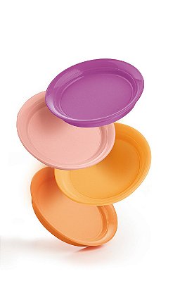 Tupperware® Conjunto Mini Pratinho Redondo - 4 unid
